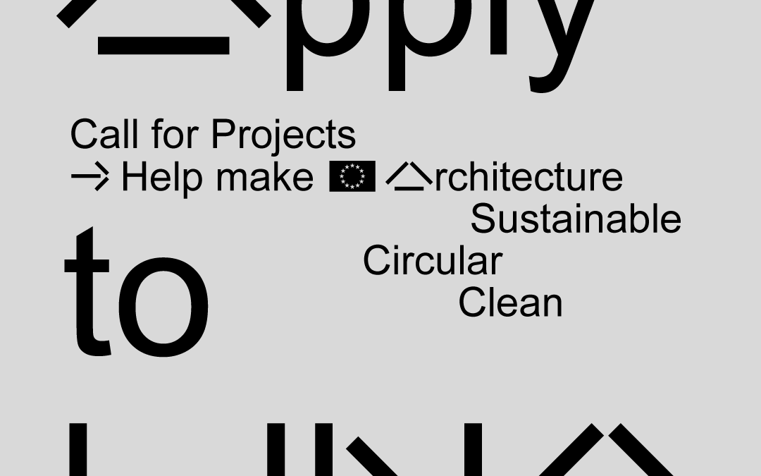 International open call for architectural projects dealing with the climate crisis